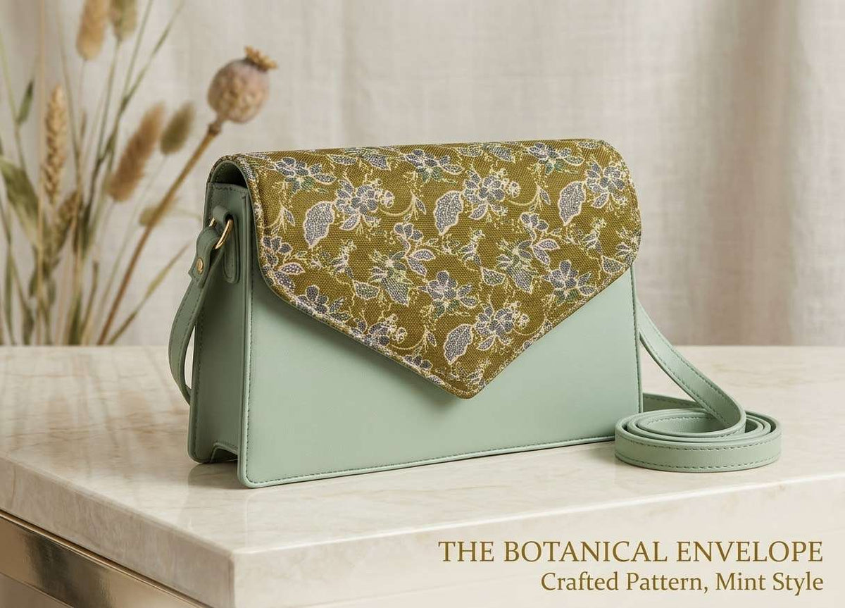 Handmade artisanal patterned crossbody bag for women - Zygo Store Pakistan
