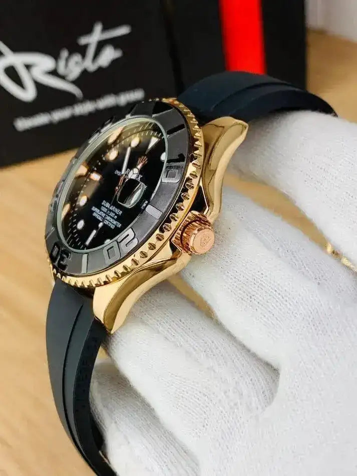 Luxurious men's stainless steel watch - Zygo Store Pakistan