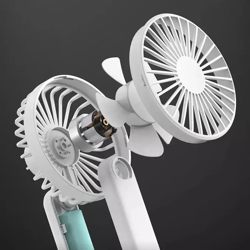 Qualitel mini USB rechargeable personal cooling fan - Zygo Store Pakistan