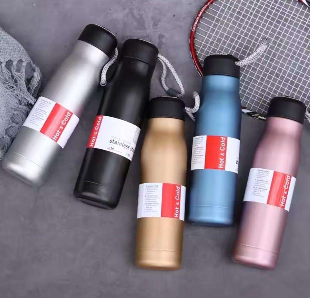 Premium Insulated Water Bottle 550ml Stainless Steel 5 Colors