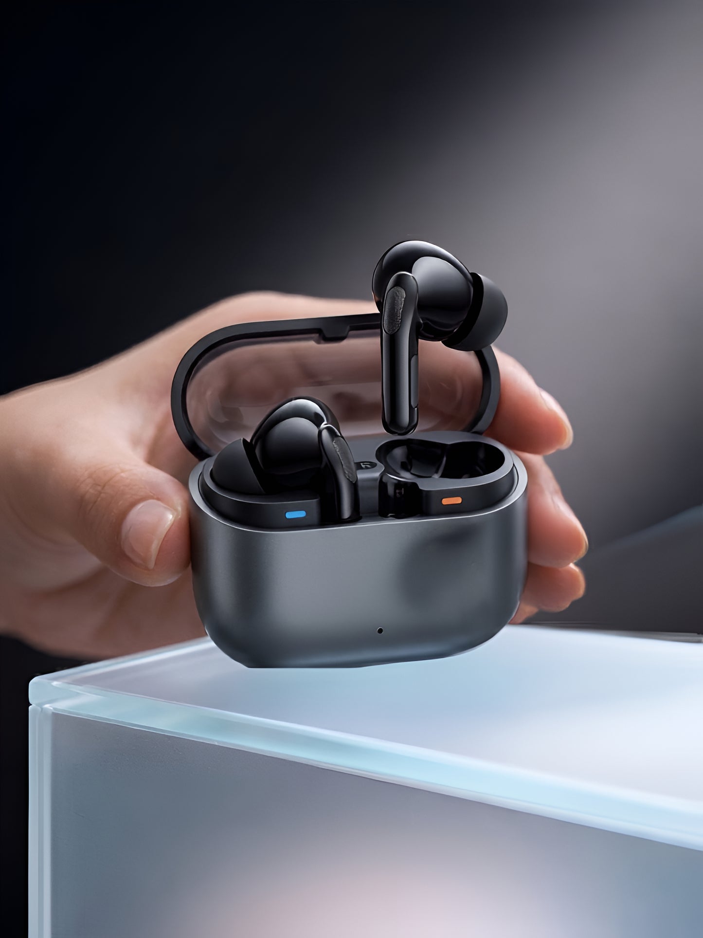 Buds Pro 3 Wireless Bluetooth Earbuds with ENC Noise Cancellation & Charging Case