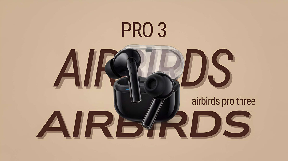 Buds Pro 3 wireless Bluetooth earbuds with ENC noise cancellation - Zygo Store Pakistan