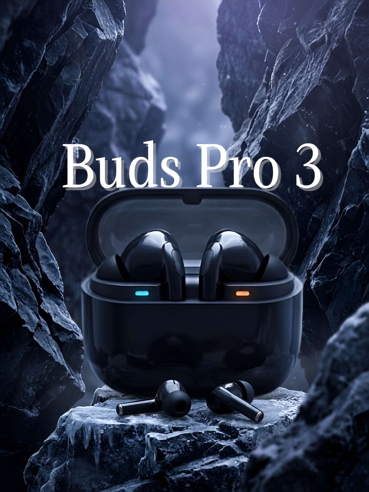 Buds Pro 3 wireless Bluetooth earbuds with ENC noise cancellation - Zygo Store Pakistan
