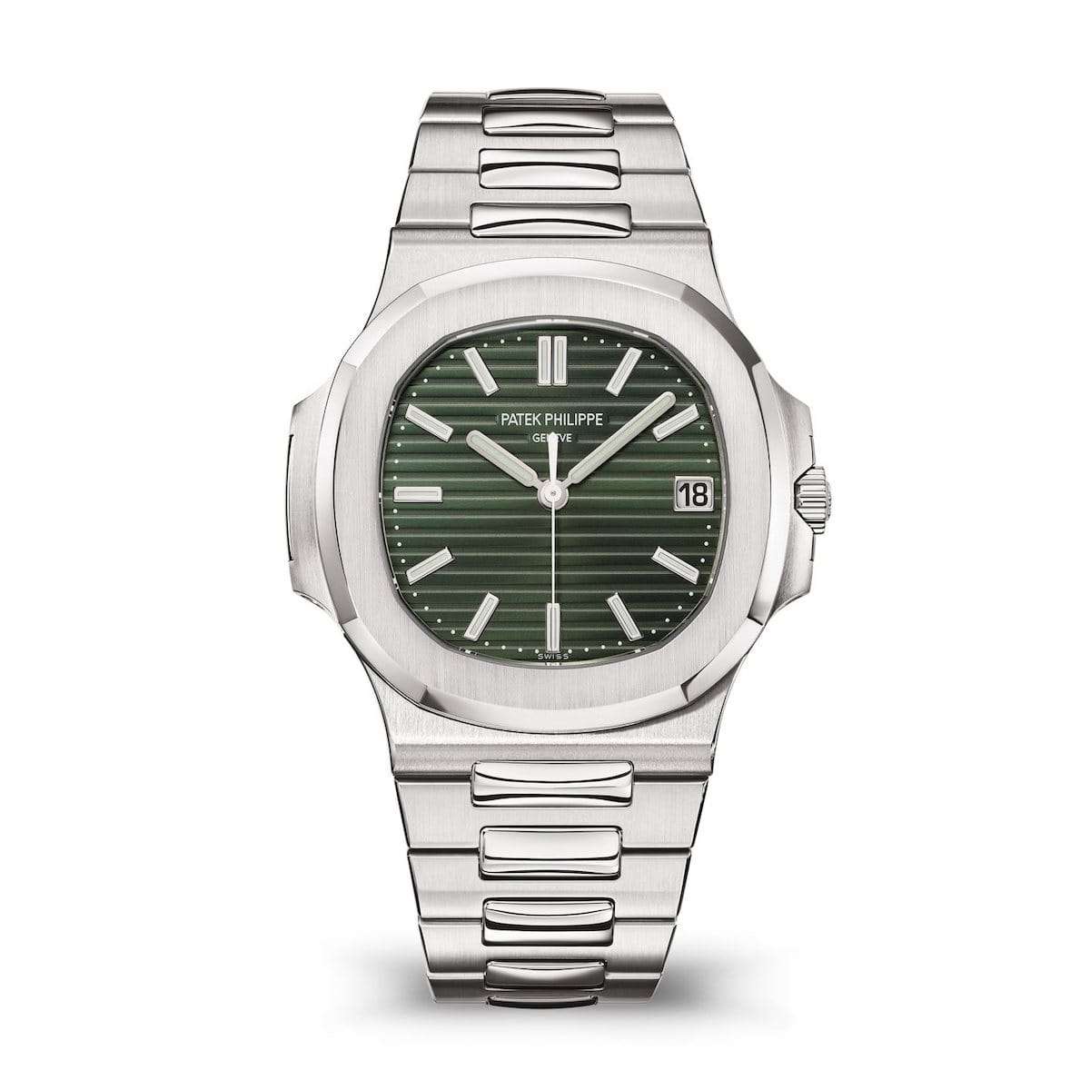 Luxury Geneva Style Quartz Watch stainless steel wrist watch - Zygo Store Pakistan