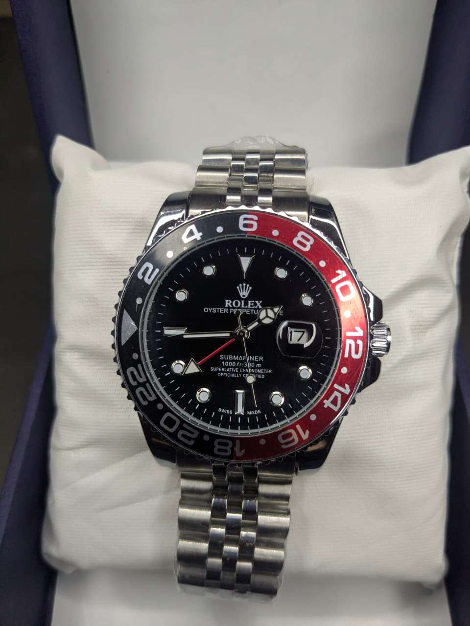 Luxury Red and Black Dial Quartz Watch analog wrist watch - Zygo Store Pakistan
