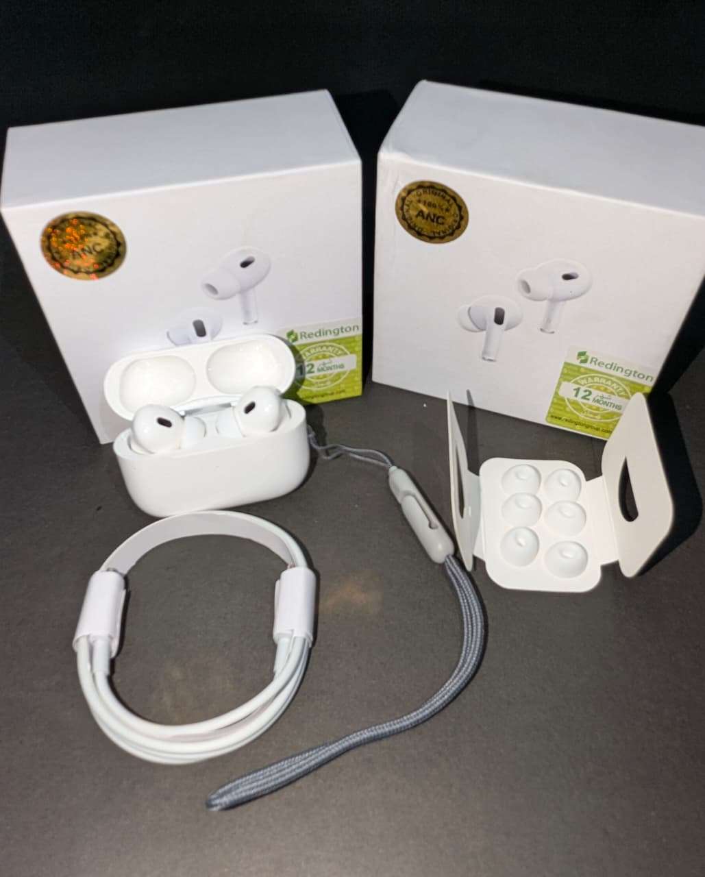 Redington Pro 2 ANC wireless earbuds with wireless charging case - Zygo Store Pakistan