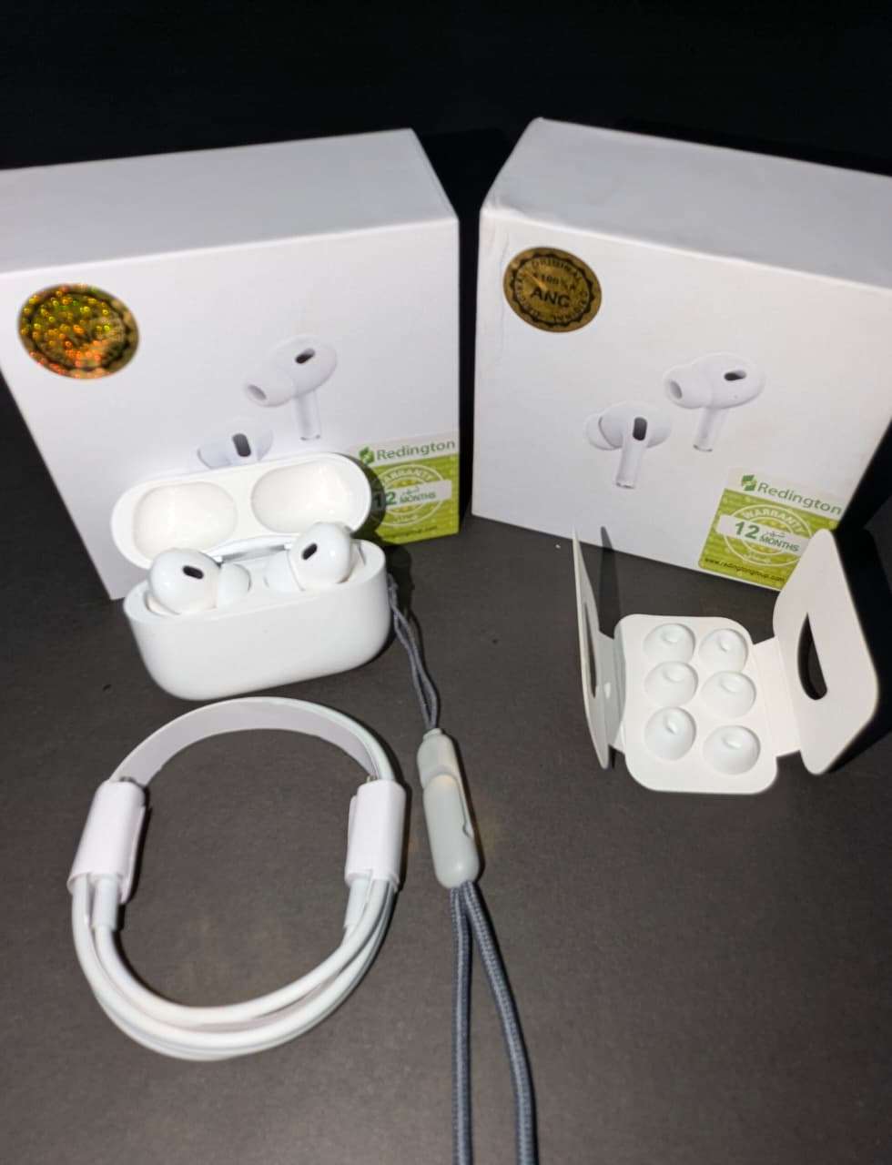 Redington Pro 2 ANC wireless earbuds with wireless charging case - Zygo Store Pakistan