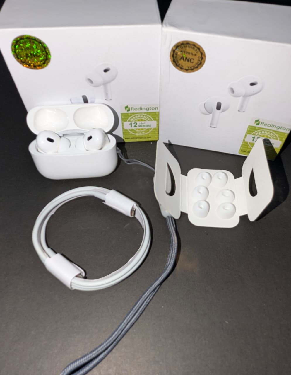 Redington AirPods Pro 2nd Gen ANC Wireless Earbuds with MagSafe Charging Case