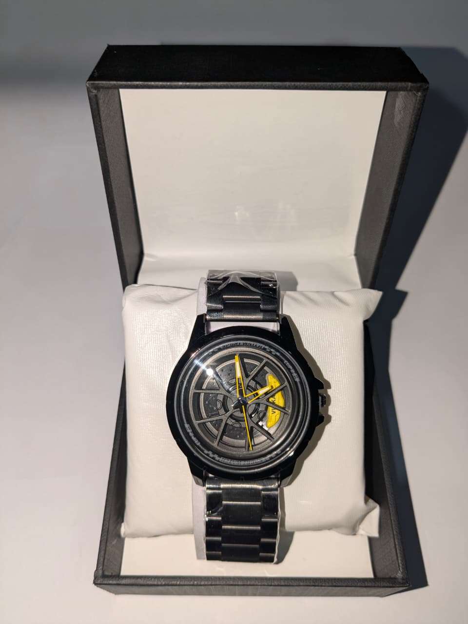 Luxury Rotating Wheel Dial Quartz Watch analog wrist watch - Zygo Store Pakistan