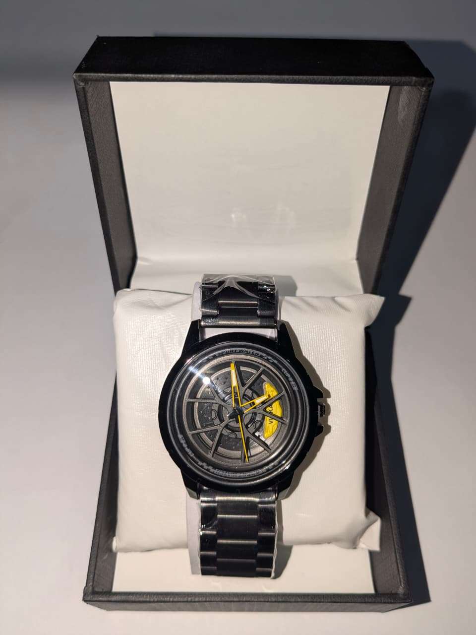 Luxury Rotating Wheel Dial Quartz Watch analog wrist watch - Zygo Store Pakistan