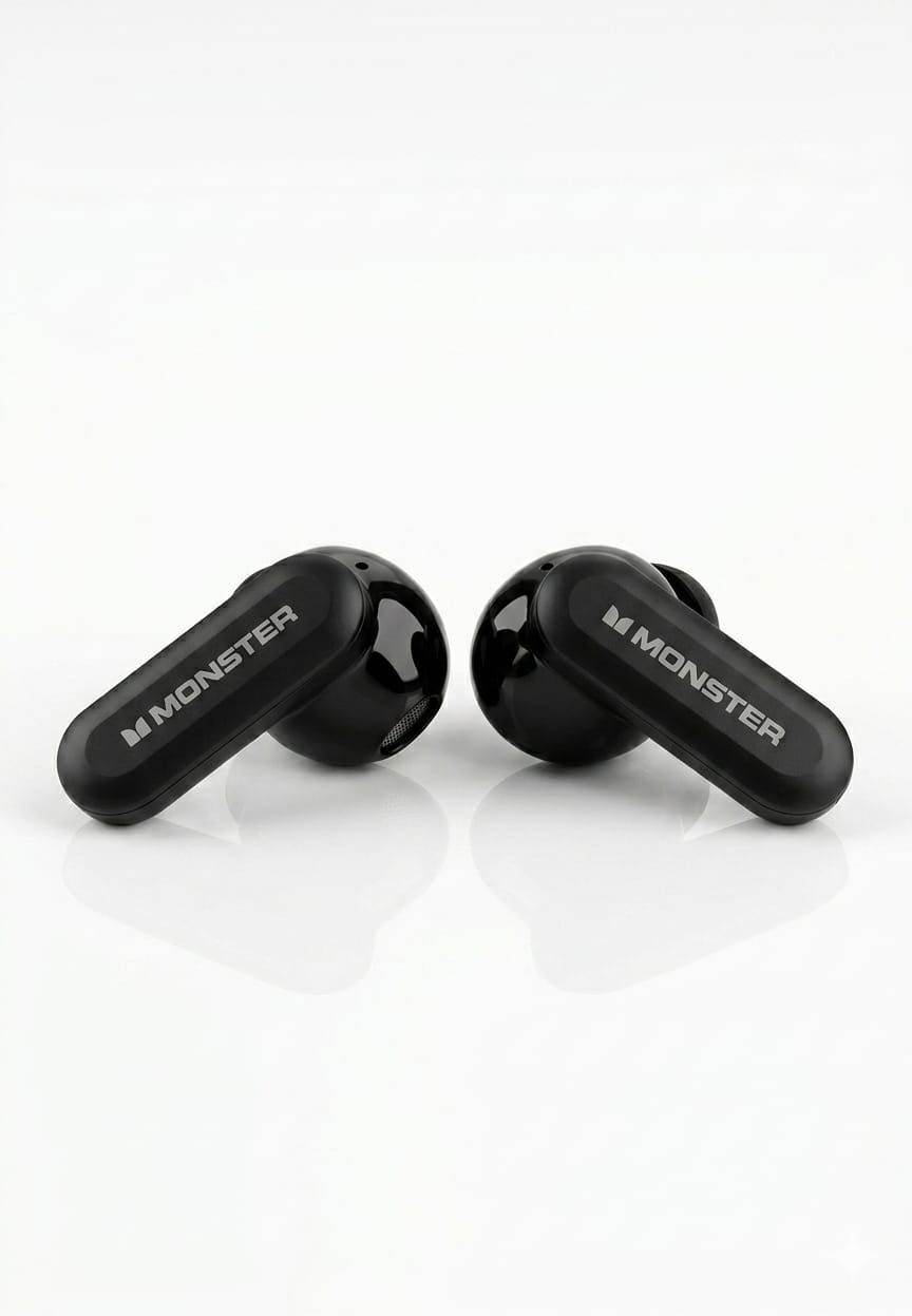 SuperSlim AirLinks wireless Bluetooth earbuds with ENC noise reduction - Zygo Store Pakistan