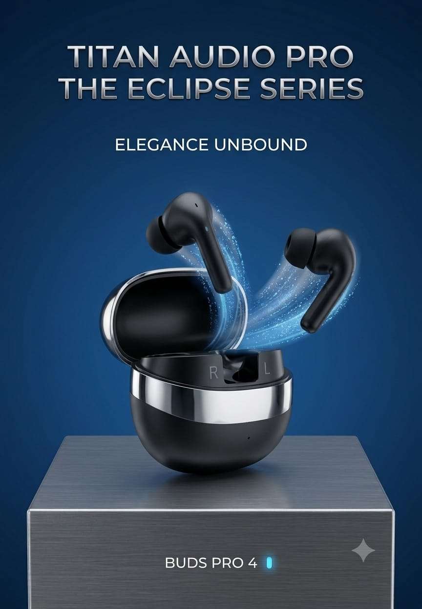 Buds Pro 4 wireless Bluetooth earbuds with HD sound - Zygo Store Pakistan