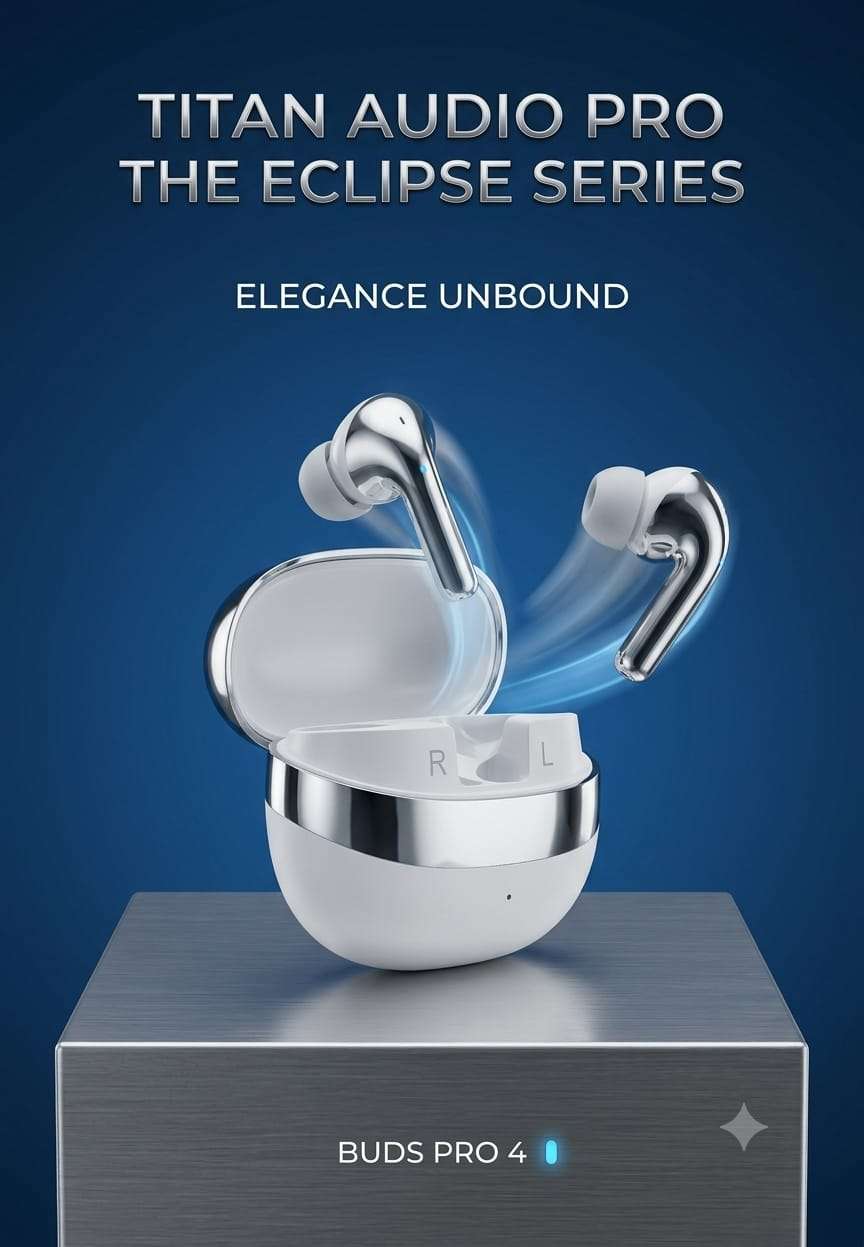 Buds Pro 4 wireless Bluetooth earbuds with HD sound - Zygo Store Pakistan