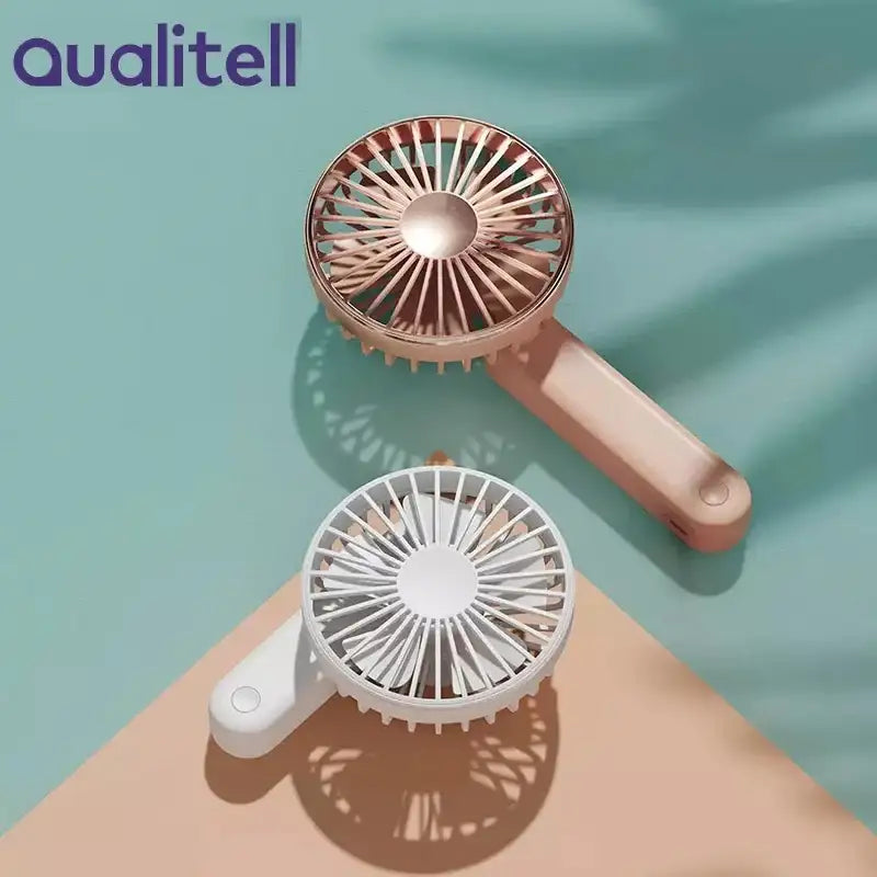 Qualitel mini USB rechargeable personal cooling fan - Zygo Store Pakistan