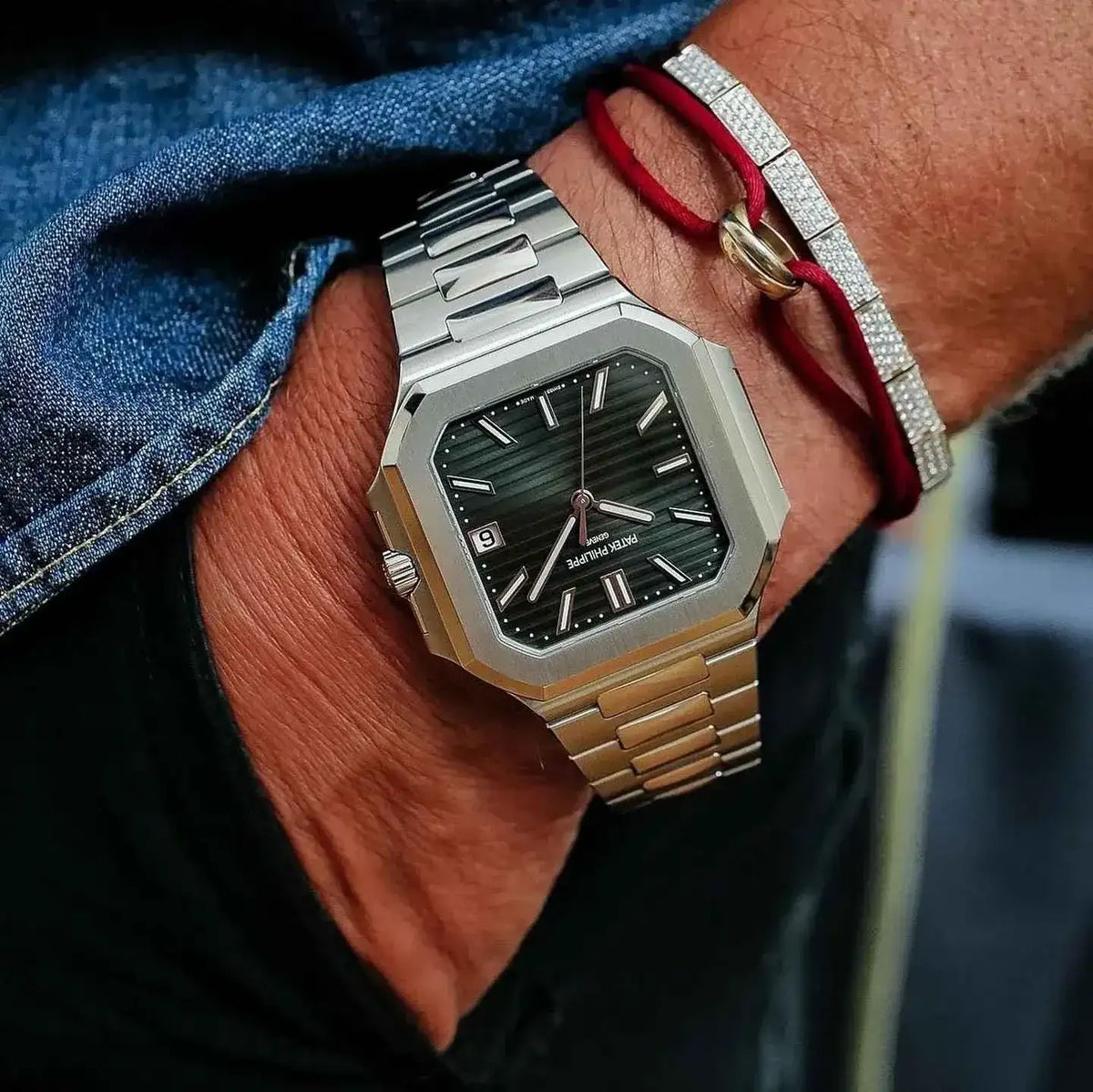 Luxury Square Dial Quartz Watch business wrist watch - Zygo Store Pakistan