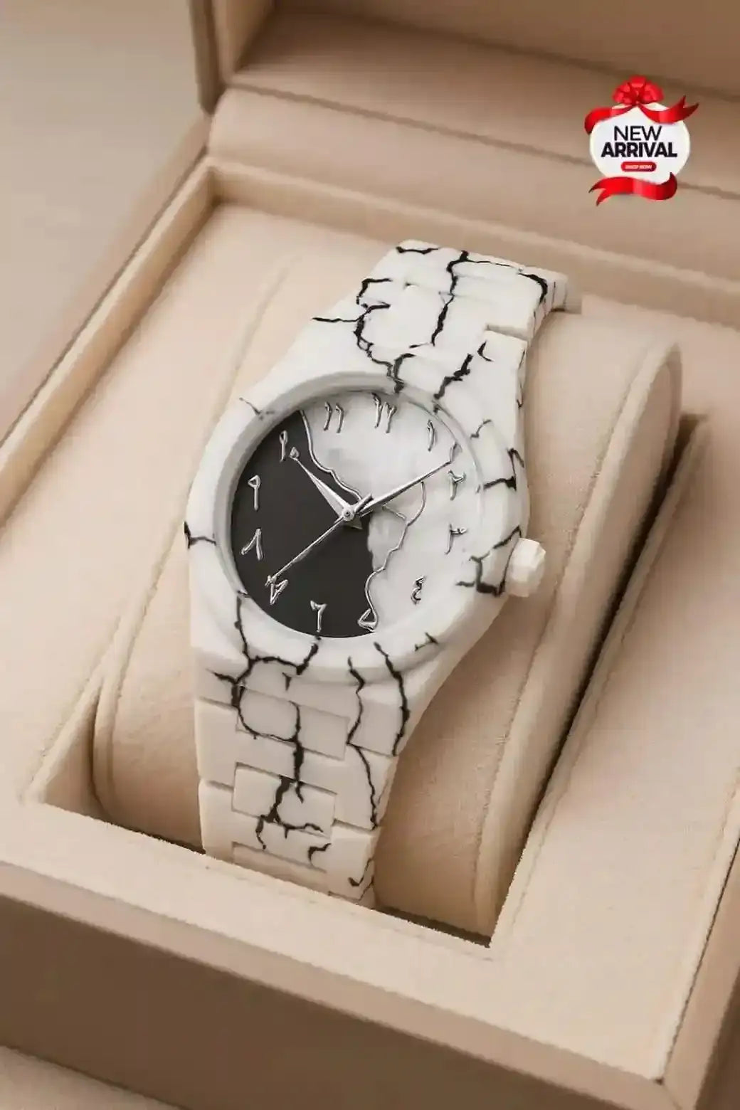 Aura Luxury Quartz Watch premium stainless steel wrist watch - Zygo Store Pakistan