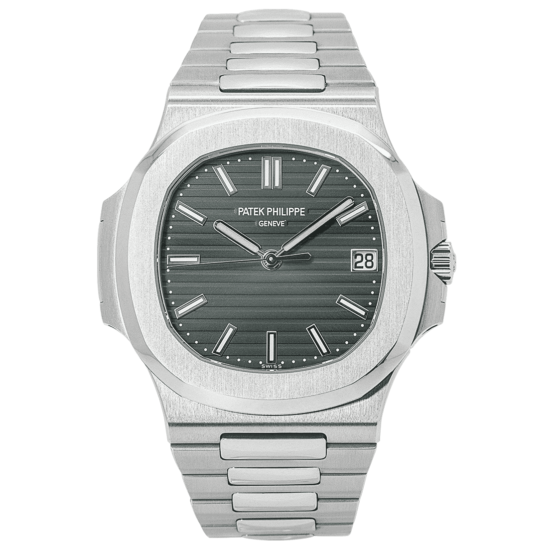 Luxury Geneva Style Quartz Watch stainless steel wrist watch - Zygo Store Pakistan