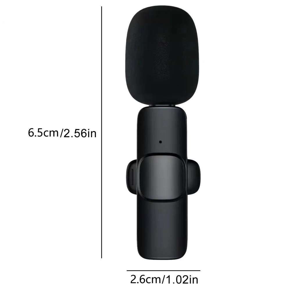 K8 wireless lavalier clip-on microphone noise reduction - Zygo Store Pakistan
