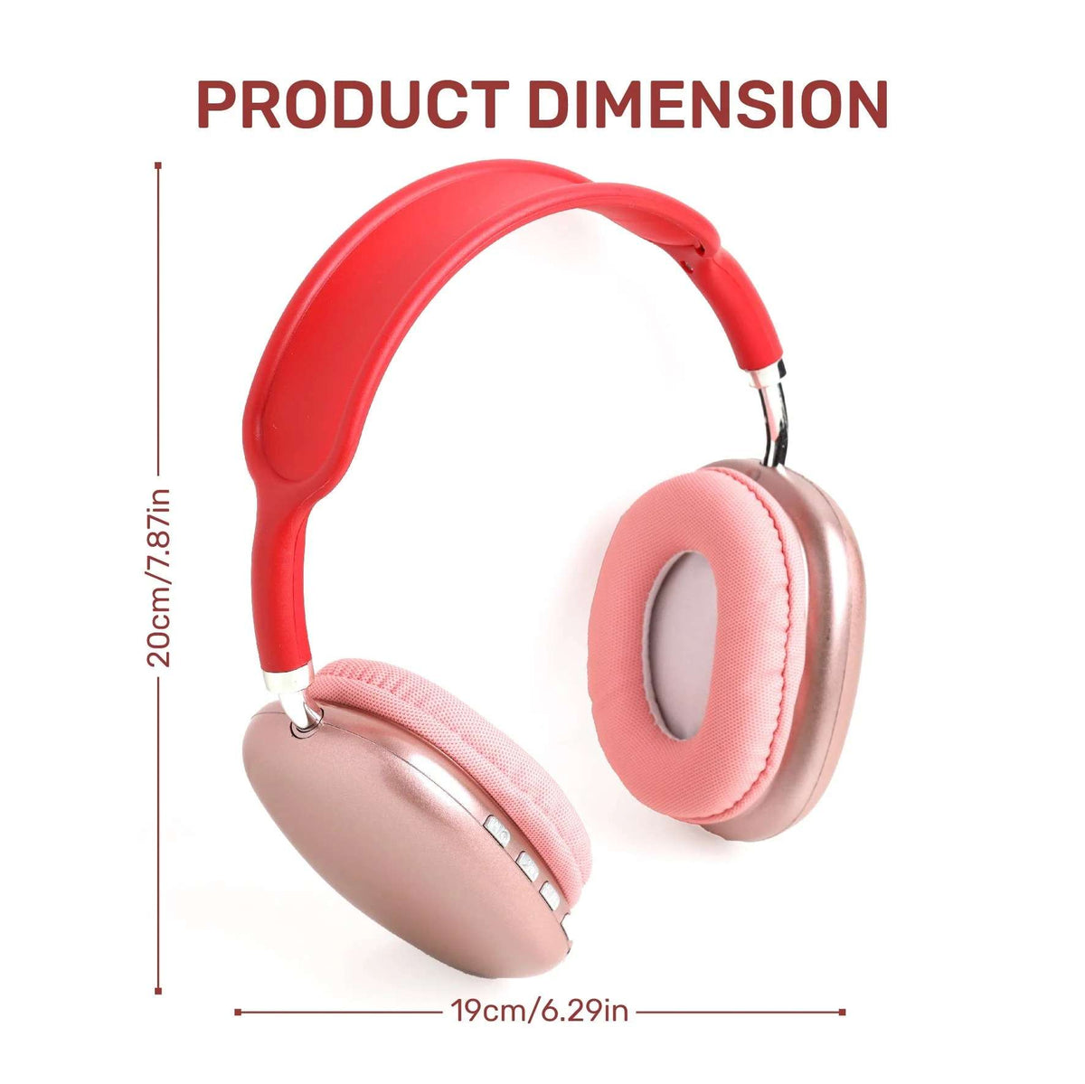P9 wireless Bluetooth over-ear headphones with deep bass - Zygo Store Pakistan