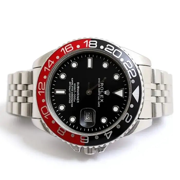 Luxury Red and Black Dial Quartz Watch analog wrist watch - Zygo Store Pakistan