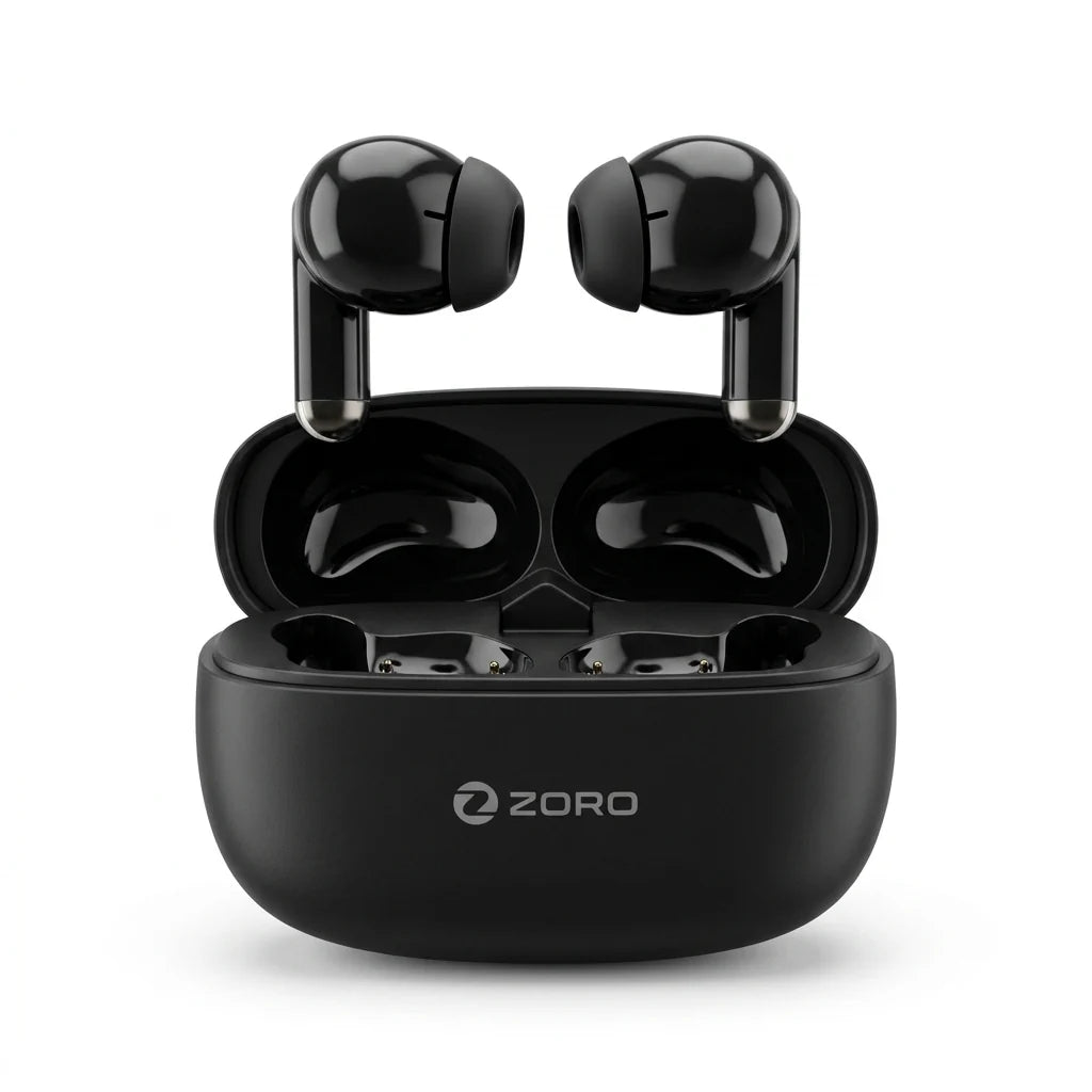 Zoro ZX2 Wireless Earbuds – Bluetooth 5.3 TWS Earbuds with ENC & Deep Bass