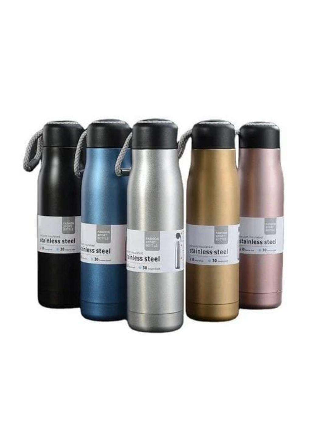 Premium Insulated Water Bottle 550ml Stainless Steel 5 Colors