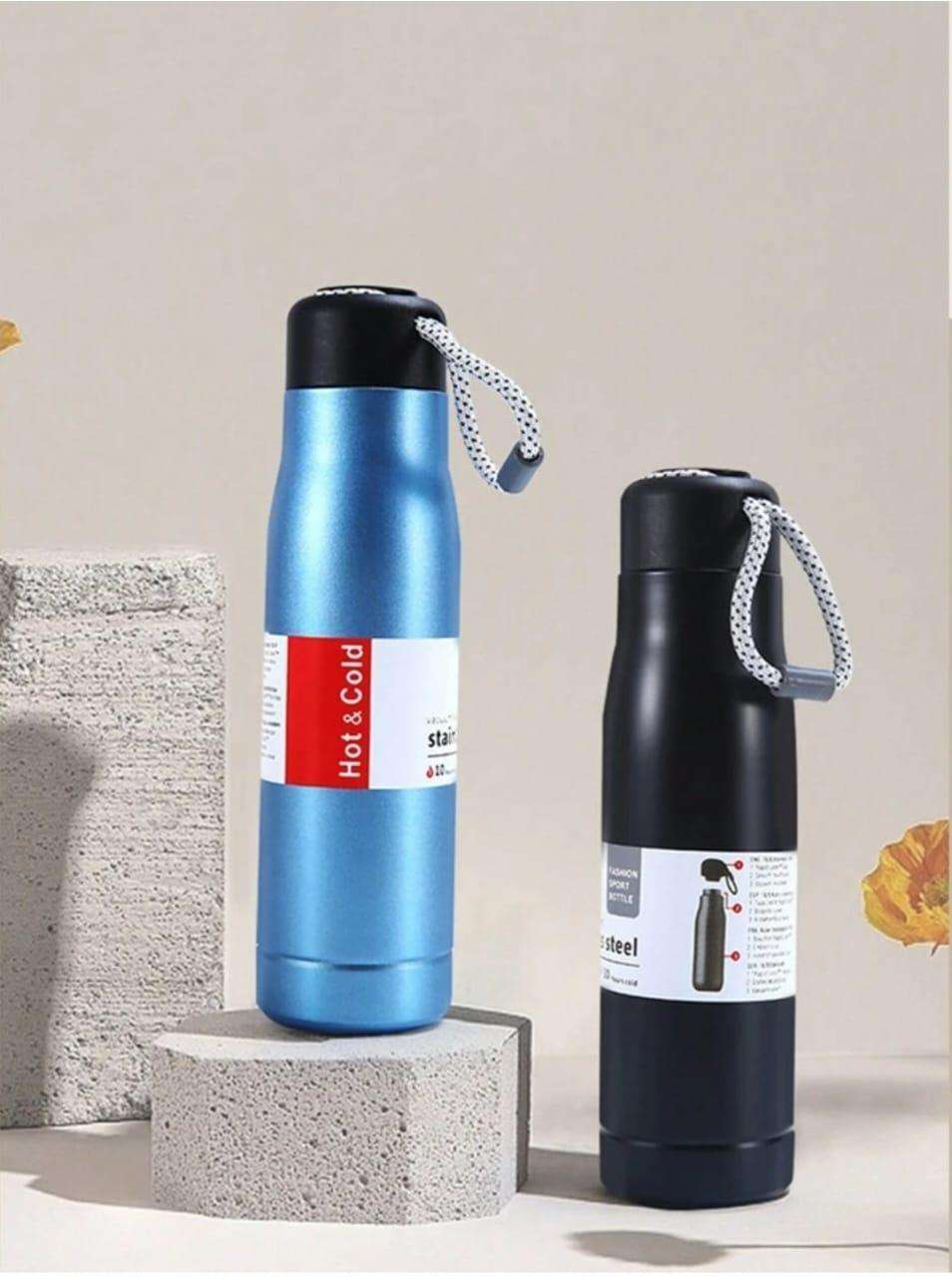 Premium Insulated Water Bottle 550ml Stainless Steel 5 Colors