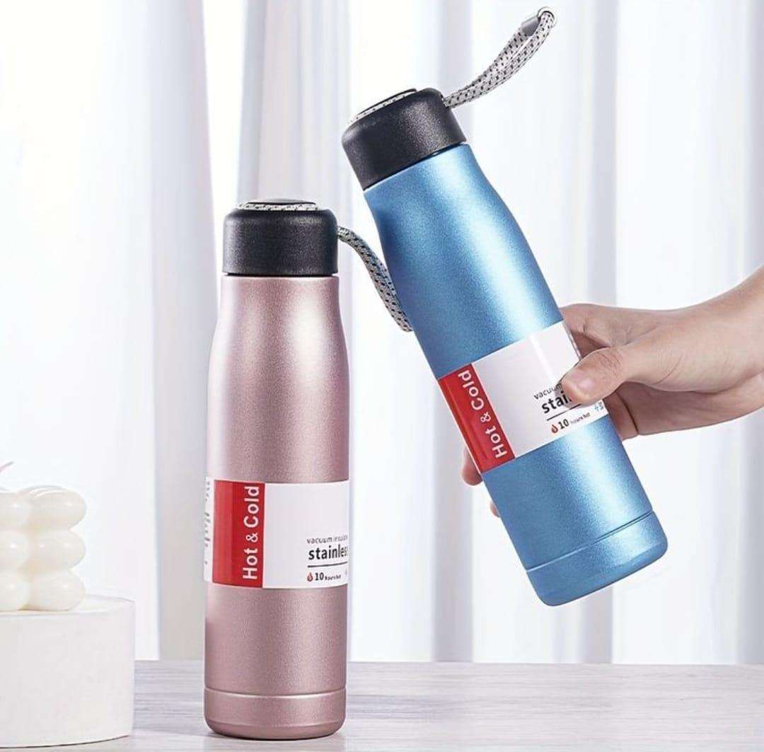 Premium Insulated Water Bottle 550ml Stainless Steel 5 Colors