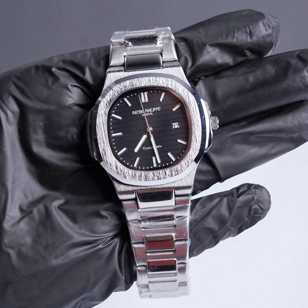 Luxury Geneva Style Quartz Watch – Premium Stainless Steel Analog Wrist Watch