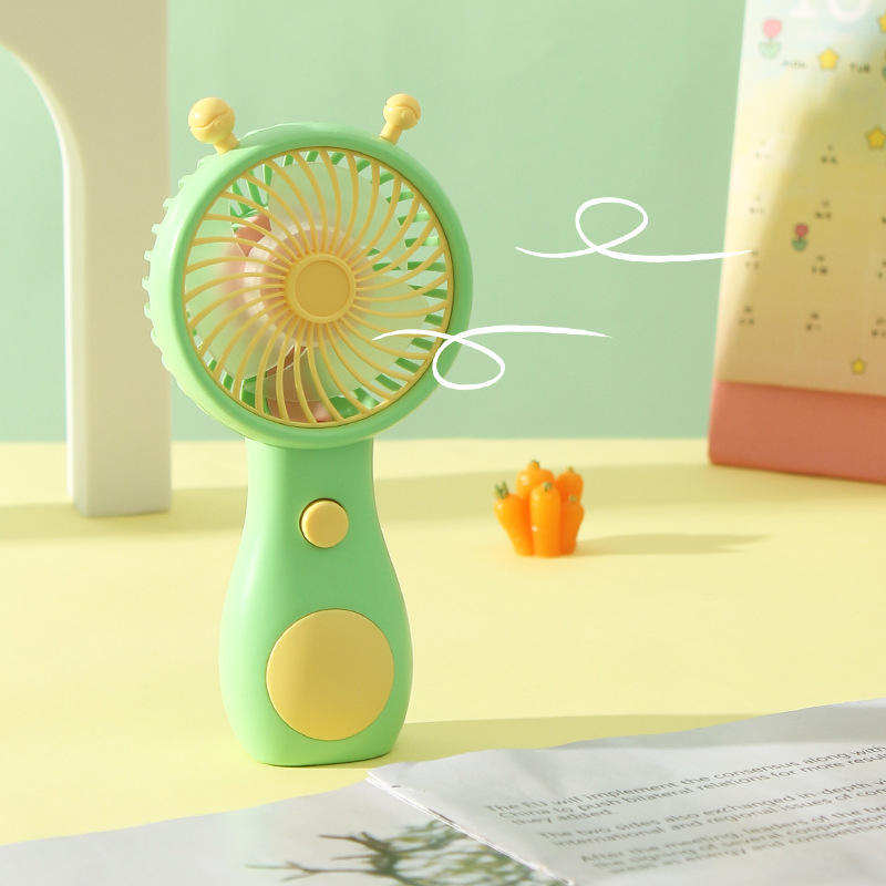 Portable Mini USB Rechargeable Handheld Fan – 3 Speed Cooling Fan for Home, Office & Travel