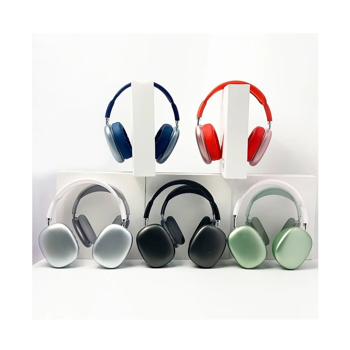 P9 Wireless Bluetooth Headphones – HiFi Stereo Over-Ear Headset with Deep Bass & Microphone